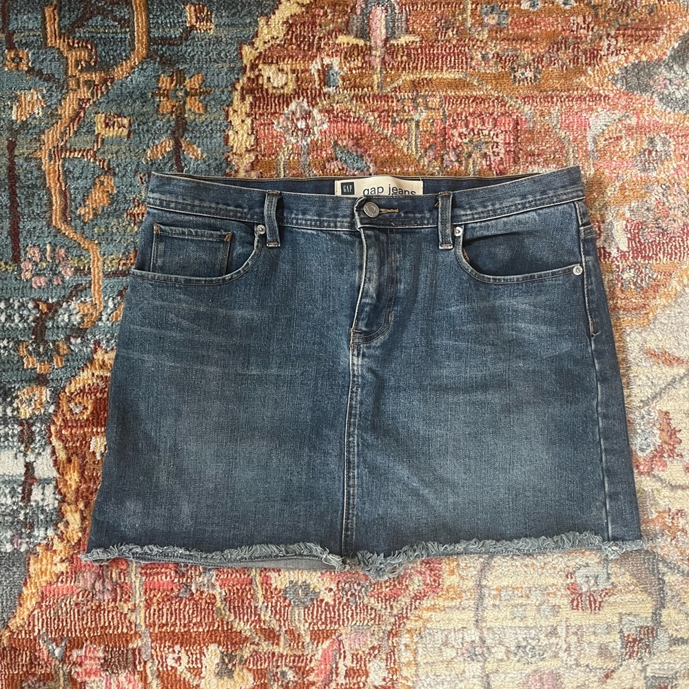 Gap Denim Mini Skirt - Blue